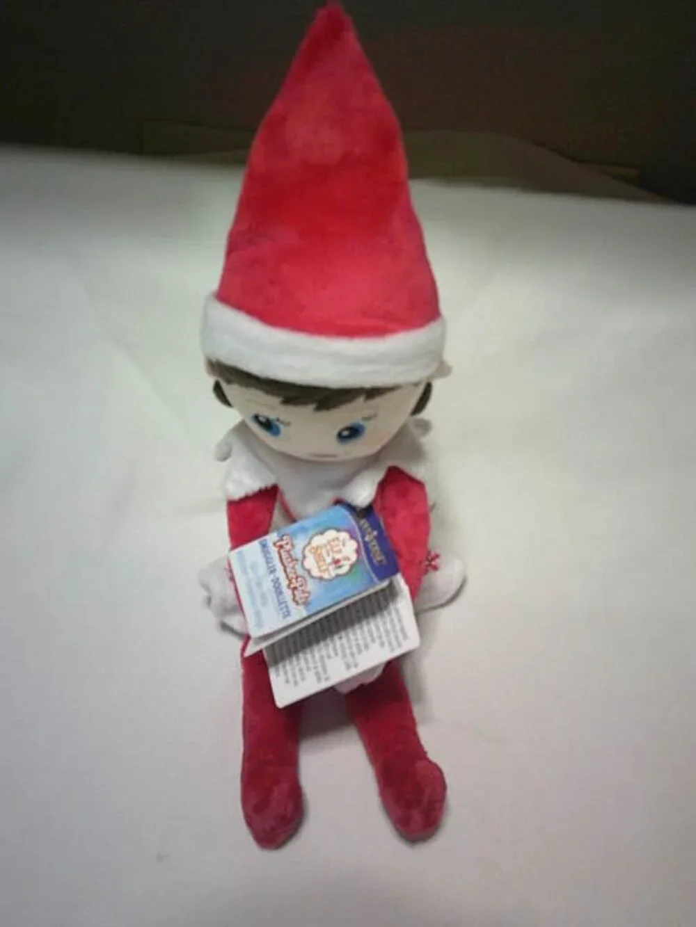 NEW ELF ON THE SHELF PLUSHEE PAL GIRL DOLL SNUGGLER 13.5